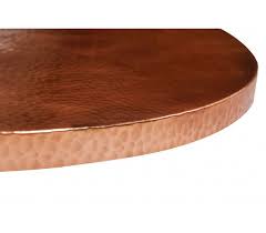 Buy Round Polished Copper Table Tops Coppersmith Copper Top Table Copper Table Kitchen Table Copper