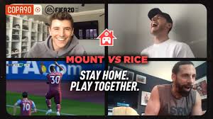 Mason mount vs declan rice. He S Like A Side Dish At Nando S Peas And Mash Mount V Rice At Fifa20 With Rio Ferdinand Youtube