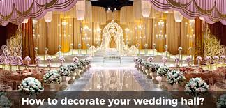 We have many items for rent including linens and. Best Ideas For Decorating Wedding Hall Perfect Wedding Venue Decoration