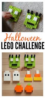 Halloween Lego Challenge No Time For Flash Cards Lego Halloween Lego Challenge Fine Motor Activities For Kids