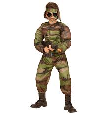 Nel pratico scatolo 9x41x30 del costume da militare troverai i seguenti elementi: Vestito Carnevale Militare Super Soldato Bambino 11 13 Anni Widmann Ebay