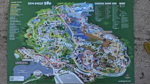 Picture Of San Diego Zoo Map San Diego Zoo San Diego Zoo Map
