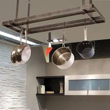 Enclume Handcrafted All Bars Ceiling Pot Rack With 12 Hooks Hammered Steel Pr39 Hs The Home Depot Bar Ceilings Pot Rack Hanging Pot Rack