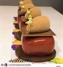 Repost Mohamadsoltani2585 With Bahib Pashenforot Mong Ananas Monin Sponjcaramel Jiundoja Chocolat Fine Dining Desserts Perfect Desserts Decadent Desserts