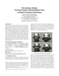 Amy stran teasing with her feet. Pdf The Advisor Robot Tracing People S Mental Model From A Robot S Physical Attributes