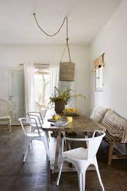 Neutrals Rustic Dining Room Modern Dining Room Interior