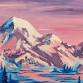 Paint Nite: Snowy Mountain Winter Sunset event image