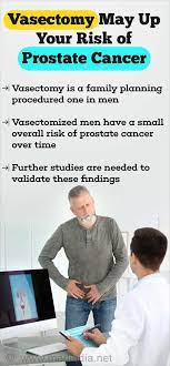 Hearing the doctor tell you that you've got cancer is undoubtedly one of the worst things you may experience. Can Vasectomy Up Your Risk Of Prostate Cancer