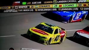 No he is not, but don't get discouraged because of xbox's new xbox live you will be able to download drivers and paint schemes free the same way you are able to download new songs for the game rockband or guitar hero or how you can donwload. That One Time Landon Cassill Lead A Race Still Holds A Spot In My Heart God Bless That Guy Nascar