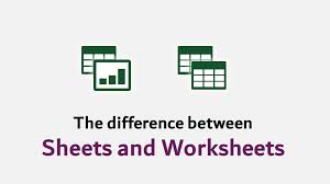 difference between sheets and worksheets in vba excel off