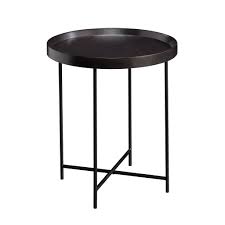Better Homes Gardens Montclair Round Accent Table Black Finish Walmart Com In 2020 Round Accent Table Accent Table Side Table