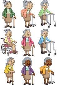 5,192 senior citizen royalty free illustrations, drawings and graphics available to search from thousands of vector eps clip art providers. Frail Female Senior Citizens Cartoon Vector Clipart Friendlystock