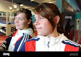 GB Boxer Savannah Marshall 1/9/10 PICTURE DAVID ASHDOWN Stock Photo