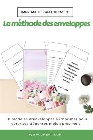 Le Systeme Des Enveloppes Pour Organiser Son Budget Comment Gerer Son Budget Modele Enveloppe Gestion Budget