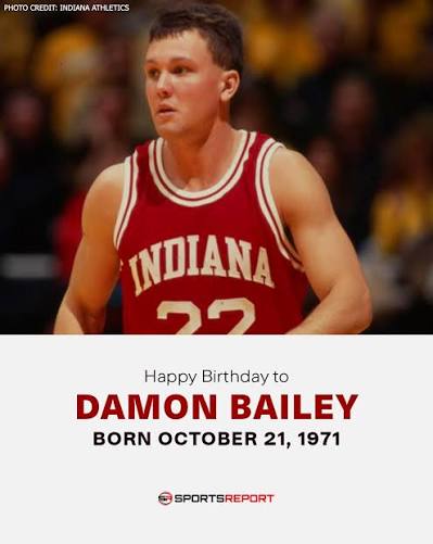 Indiana Hoosiers on SR | Happy Birthday to Hoosiers Legend, Damon Bailey! |  Instagram
