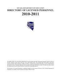 Esta vez el bloque derechista de benjamin netanyahu espera lograr la mayoría absoluta. 2010 2011 Licensed Staff Directory Nevada Department Of