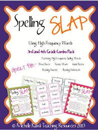 You can also import our lists and add your own lists as well. Spelling Slap 3rd And 4th Grade Combo Game Pack High Frequency Words