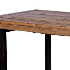 Each reclaimed dining table in. Malmo Reclaimed Timber 140cm Extending Dining Table