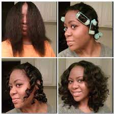 These are one of the easy to attain and maintain hairstyles worth checking out. Blogging While Single And Over 30 My Blowout With A Twist Hair Styles Long Hair Styles Natural Hair Styles