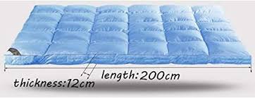 Mattress Thick Cotton Topper 10cm And 12cm White Goose Feather Down Extra Long Double Bed Single Bed For Thick Mattress Topper Mattress Buying Cotton Mattress