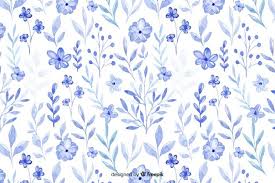 Download Monochromatic Watercolour Blue Flowers Background For Free Blue Flowers Background Flower Backgrounds Watercolor Background