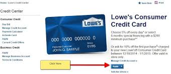 Apply for the lowe's business rewards card from american express and earn 2x points at lowe's and 5% off every day at lowe's on eligible lowe's purchases. Lowe S Credit Card Apply Online Kudospayments Com