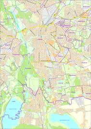 Tourist map of inner city leipzig, germany. Amtlicher Stadtplan Stadt Leipzig