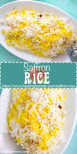Vegan Saffron Rice Is Very Easy To Make Using Spanish Saffron Healingtomato Saffronrice Saffronrecipes Veg Saffron Rice Saffron Recipes Saffron Rice Recipe