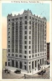 Passive investing, etfs, bonds, mutual funds, stock trading Fidelity Building Portland Me Postcard
