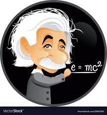 Albert Einstein Editorial Cartoon Royalty Free Vector Image Albert Einstein Dibujo Caricaturas Divertidas Albert Einstein Animado