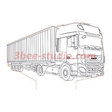 745 x 1023 jpg pixel. Daf Xf Truck 3d Illusion Lamp Plan Vector File For Laser And Cnc 3bee Studio 3d Illusion Lamp Illusions 3d Illusions