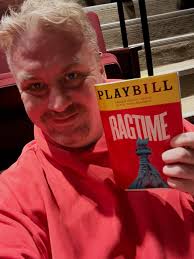Happy New Year. I am currently watching Ragtime at Lincoln Center and  living a dream for my Christmas present and having a religious experience  thanks to Derek Bacon and the most soul