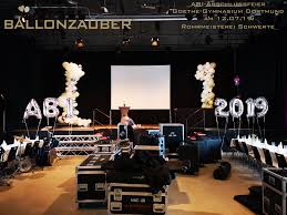 Abiball Dekoration Mit Folien Und Latexballons Abi Ballons Hochzeit Ball