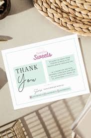 5 out of 5 stars. Custom Thank You Packaging For Your Bakery Customers Business Thank You Cards Cards Business Thank You Notes