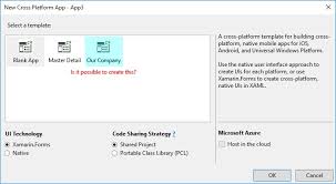 How To Create A Custom Xamarin Forms Template Xamarin Community Forums