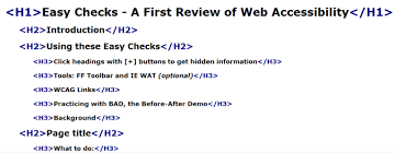 You may need to explore a topic with an expository essay, for example. Easy Checks A First Review Of Web Accessibility Web Accessibility Initiative Wai W3c