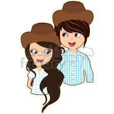 Cowboy And Cowgirl Cartoon Character Vector Image Clipart Commercial Use Gif Jpg Png Eps Svg Ai Pdf Clipart 394932 Graphics Factory There are 229 cartoon cowgirls for sale on etsy, and they cost 172.76 sek on average. cowboy and cowgirl cartoon character