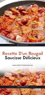 Recette D Un Rougail Saucisse Delicieux Recette En 2020 Recette Recettes De Cuisine Rougail Saucisse