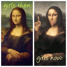 Jun 21, 2021 · a mona lisa in my room wanna light it up with snoop wanna picnic on the moon play myself in a cartoon show the world we're all the same hit the stage with bey and jay get a star on walk of fame. Mona Lisa Cartoons Group Of Girls Then Vs Girls Now We Heart It Mona Lisa Cartoons Group Art Parody