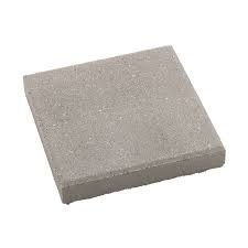 Square Gray Concrete Patio Stone Common 12 In X 12 In Actual 11 7 In X 11 7 In Lowes Com In 2021 Patio Stones Concrete Patio Paver Steps
