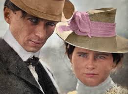 1903 Honeymoon Steichen and his Wife Clara, Lake George 11 x 14" Photo Print