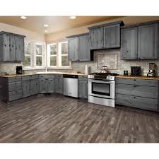 7 5 X 47 25 X 0 3mm Pine Laminate Flooring In Weathered Gray Rustic Kitchen Kitchen Design Kitchen Cabinets