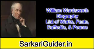 Biography at the victorian web. William Wordsworth Biography List Of Works Facts Daffodils Poems