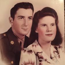 1943. North Alabama. Holding their twin grandchildren.