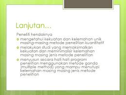 Norjanah (1211040019) program studi contoh: Jenis Jenis Metode Penelitian Kuantitatif Ppt Download