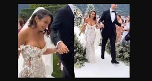 Tre cambi d'abito per la sposa. Elettra Lamborghini E Afrojack Il Matrimonio A Como Lei Sposa Moderna Ed Emozionata Foto Ultime Notizie Flash