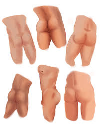 Some male nudity (butts) for the greater balance, me, digital, 2023 : rArt