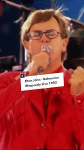 Elton John and Freddie Mercury Tribute Concert Performance