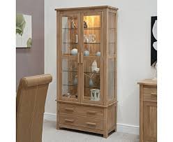 Teak And Glass Display Cabinet