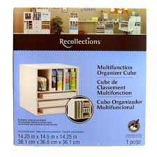 Supplies ☆ ►12x12 plastic paper holders that fit in the recollections slots can be found here: Recollections Multifunction Cube Scrapbook Storage Craft Studio Organization Craft Room Organization
